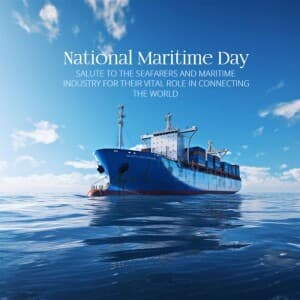 National Maritime Day (indonesia) poster