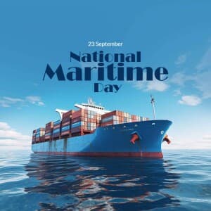 National Maritime Day (indonesia) illustration