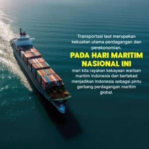 National Maritime Day (indonesia) Facebook Poster