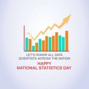 National Statistics Day (indonesia) poster