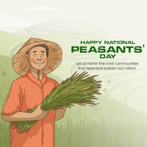 National Peasants' Day (indonesia) banner