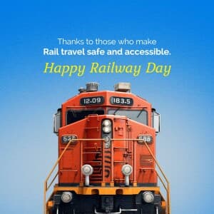 Railway Day(Indonesia) poster
