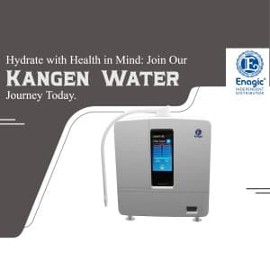 Kangen Water business banner