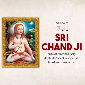 Janam Baba Sri Chand Ji Udasin flyer