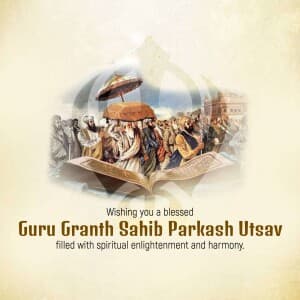 Parkash Utsav Sri Guru Granth Sahib Ji Instagram Post