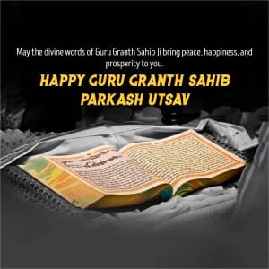 Parkash Utsav Sri Guru Granth Sahib Ji flyer