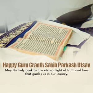Parkash Utsav Sri Guru Granth Sahib Ji banner