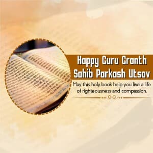 Parkash Utsav Sri Guru Granth Sahib Ji poster