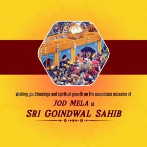 Jod Mela Sri Goindwal Sahib illustration