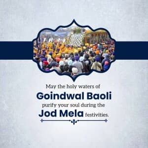 Jod Mela Sri Goindwal Sahib flyer