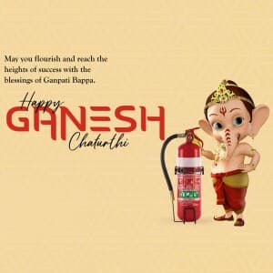 Ganesh Chaturthi Business advertisement banner