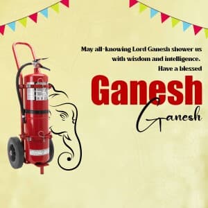 Ganesh Chaturthi Business greeting image