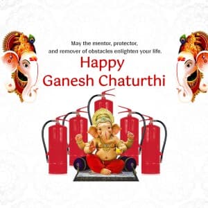 Ganesh Chaturthi Business whatsapp status poster