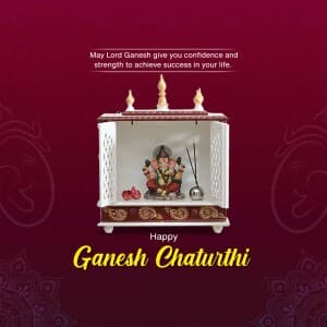 Ganesh Chaturthi Business banner