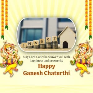 Ganesh Chaturthi event poster