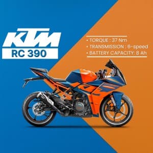 KTM Two Wheeler banner