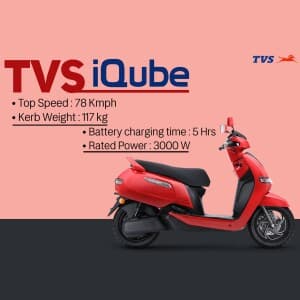 TVS Two Wheeler marketing post