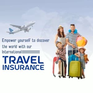 International Travel Insurance poster