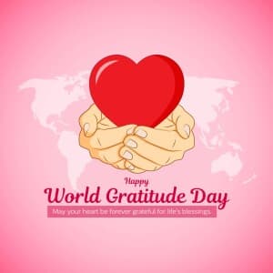 World Gratitude Day graphic