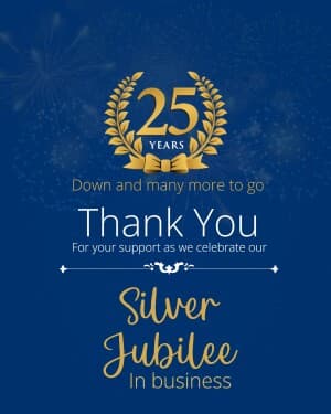25 - Silver Jubilee post