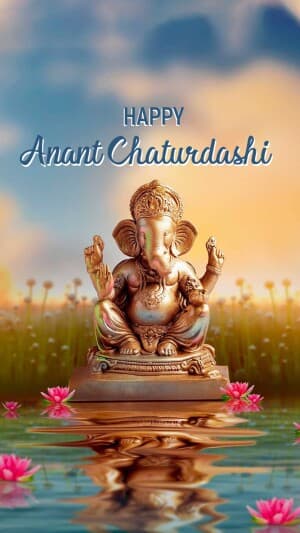 Anant Chaturdashi Insta Story festival image