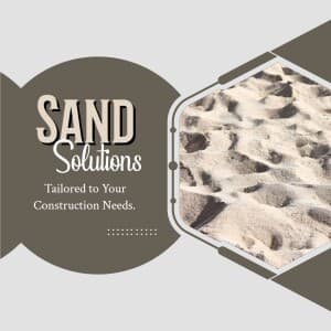 Sand business image