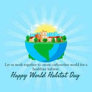 World Habitat Day banner