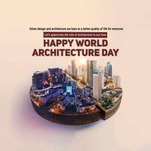 World Architecture Day post
