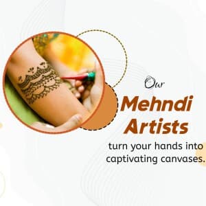 Mehndi Artist template