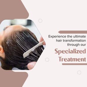 Hair Treatment promotional poster