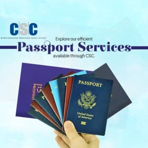 Passport business image