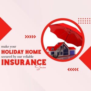 Holiday Home Insurance flyer