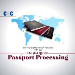 Passport marketing poster