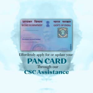 PAN Card flyer