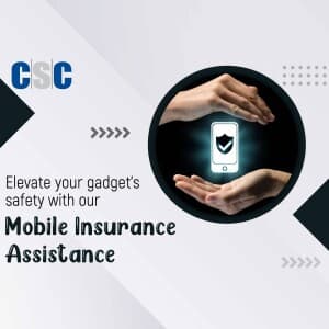 Mobile insurance flyer