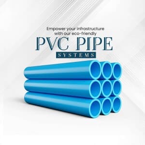 PVC Pipe business flyer