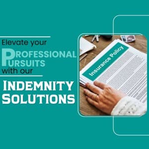 Professional Indemnity Insurance flyer