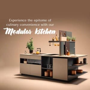 Modular Kitchen promotional template