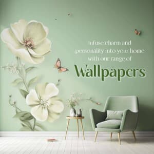 Customize wallpaper marketing post