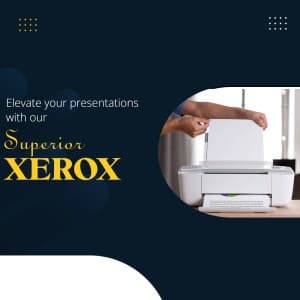 Xerox Shop poster