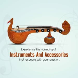 Musical Instrument and Accessories template