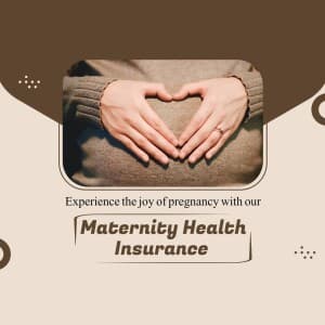 Maternity Health Insurance flyer