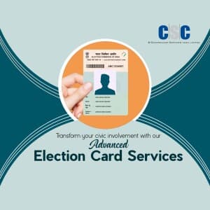 Election Card poster