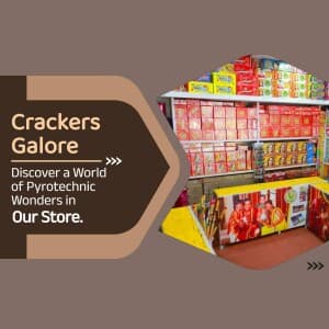 Crackers Shop business flyer