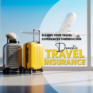 Domestic Travel Insurance poster