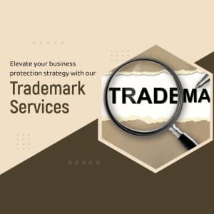 Trademark marketing poster