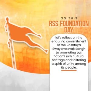 RSS Foundation Day banner