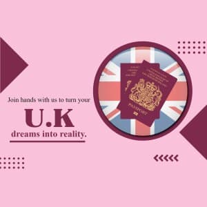 U.K promotional post