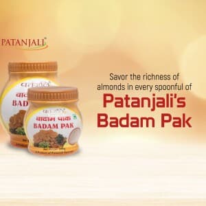 Badam Pak flyer