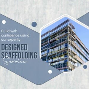 Scaffolding promotional post